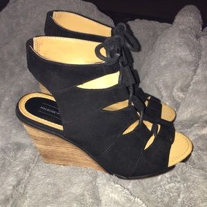 Melrose and Market Black Heels Size 7